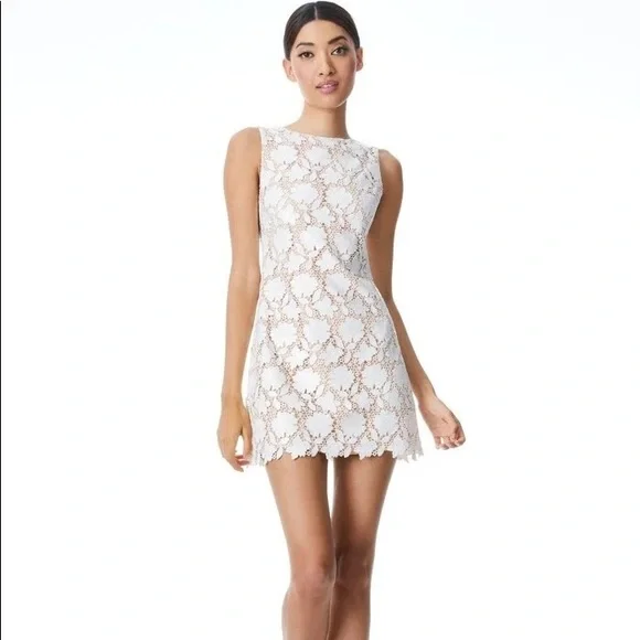 Alice and olivia clyde shift best sale dress
